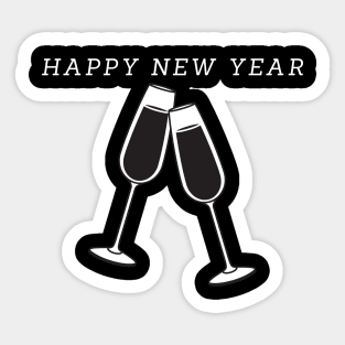 Happy New Year Sticker